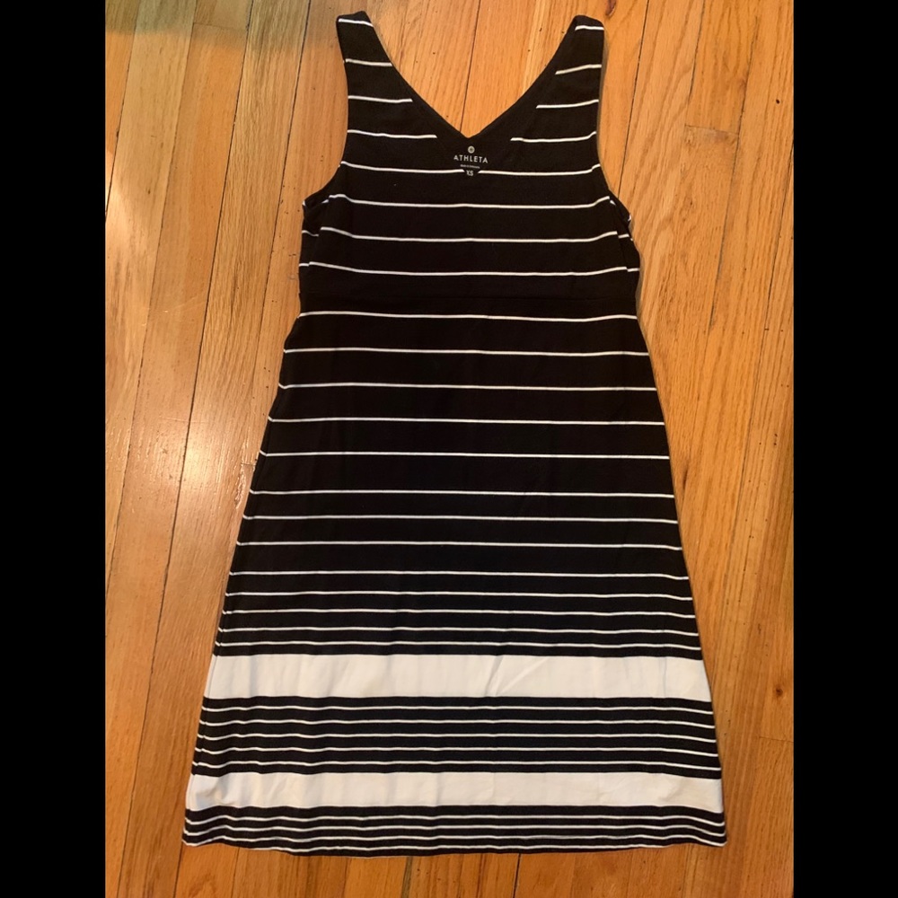 ATHLETA STRIPED DRESS